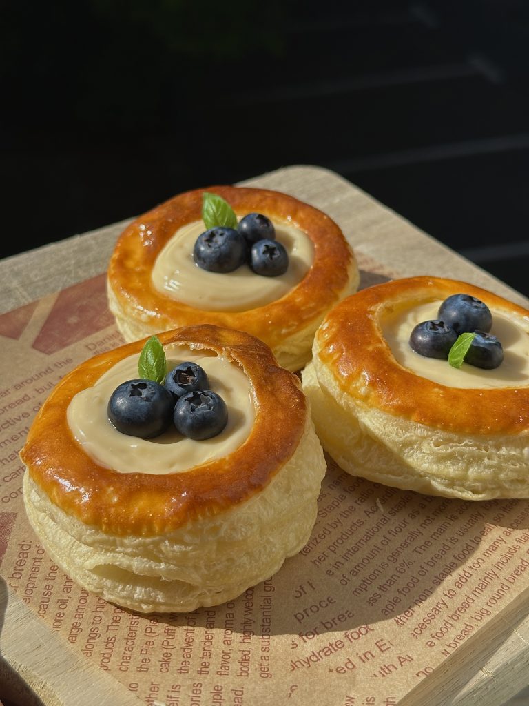 Easy Blueberry Puff Pastry