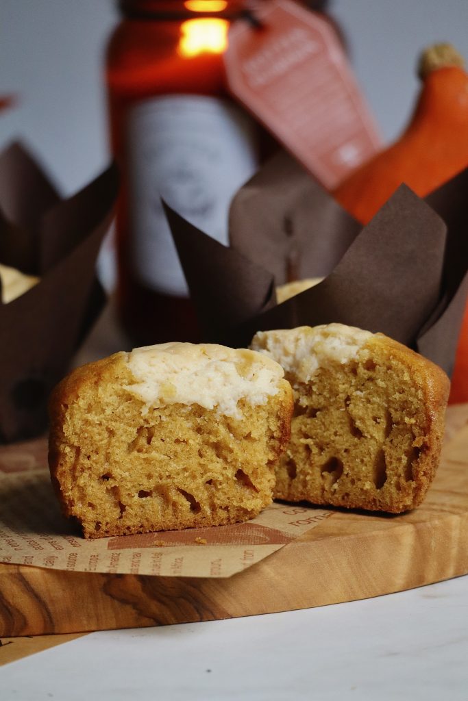Pumpkin Cream Cheese Muffins