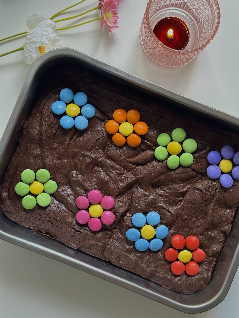 Flower Brownies