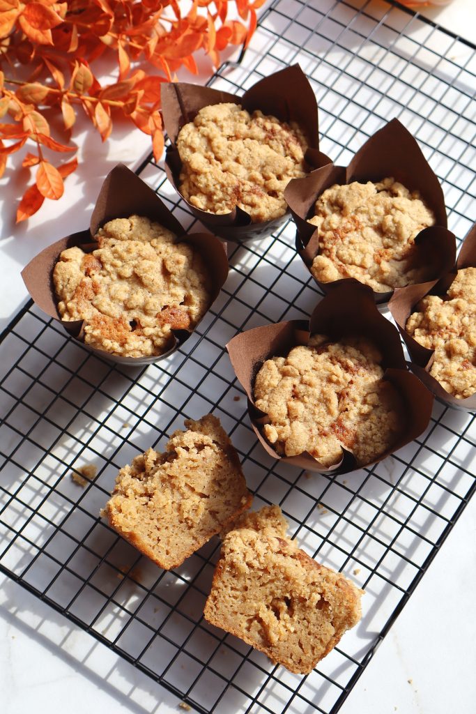 home cooking recipes beautiful cookies Pumpkin Crumble Muffins